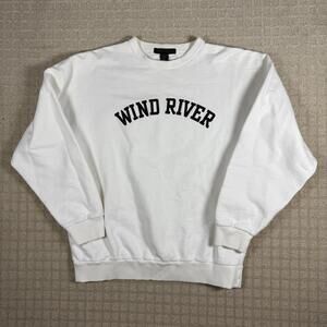 Wind River Spell Out Crewneck Sweatshirt M